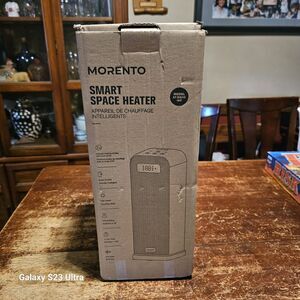 MORENTO SPACE HEATER MODEL AT-SH40-WF 1500W NWT